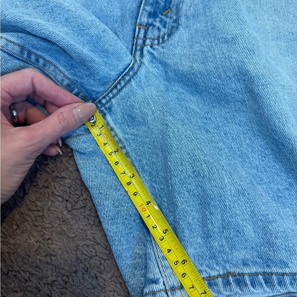 2 FOR $20 Levis 550 Relaxed Light Wash Denim Shorts Size 33 x 7 Inch Inseam - Picture 9 of 9